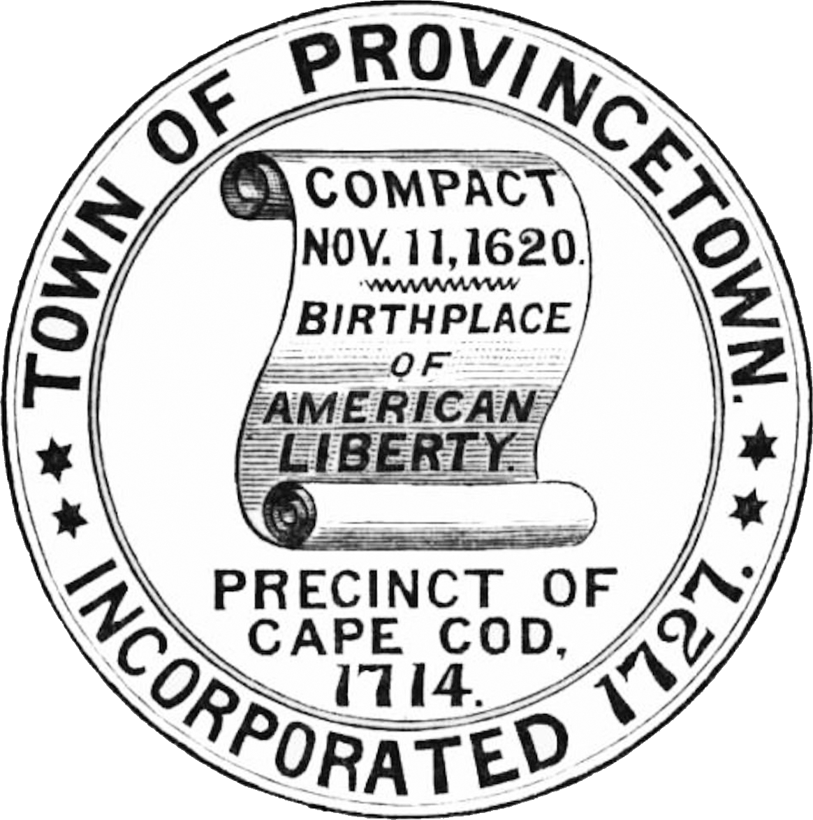 Provincetown & the Pilgrim Monument coat of arms