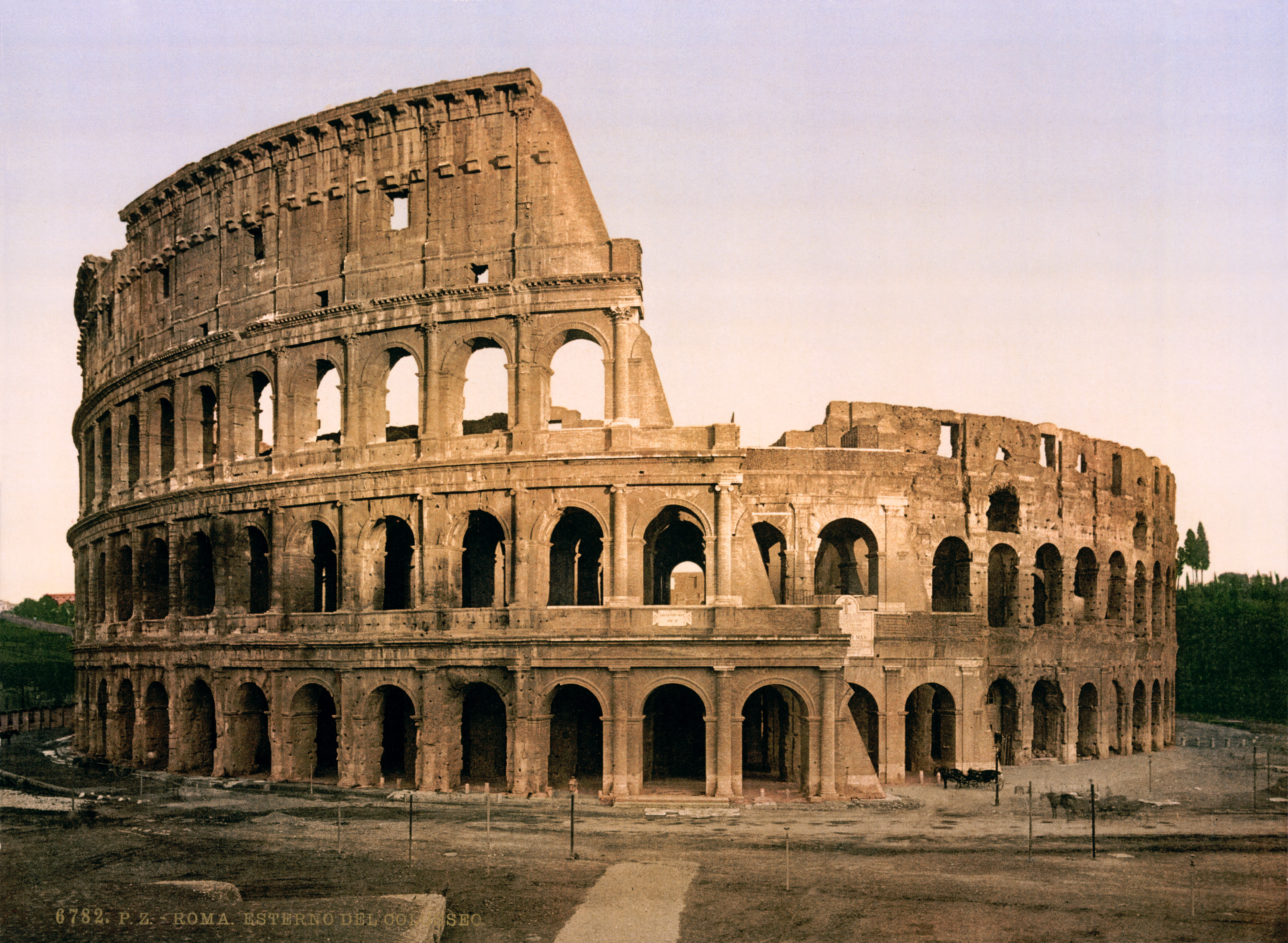 Flickr - …trialsanderrors - The Colosseum, Rome, Italy, ca. 1896.jpg