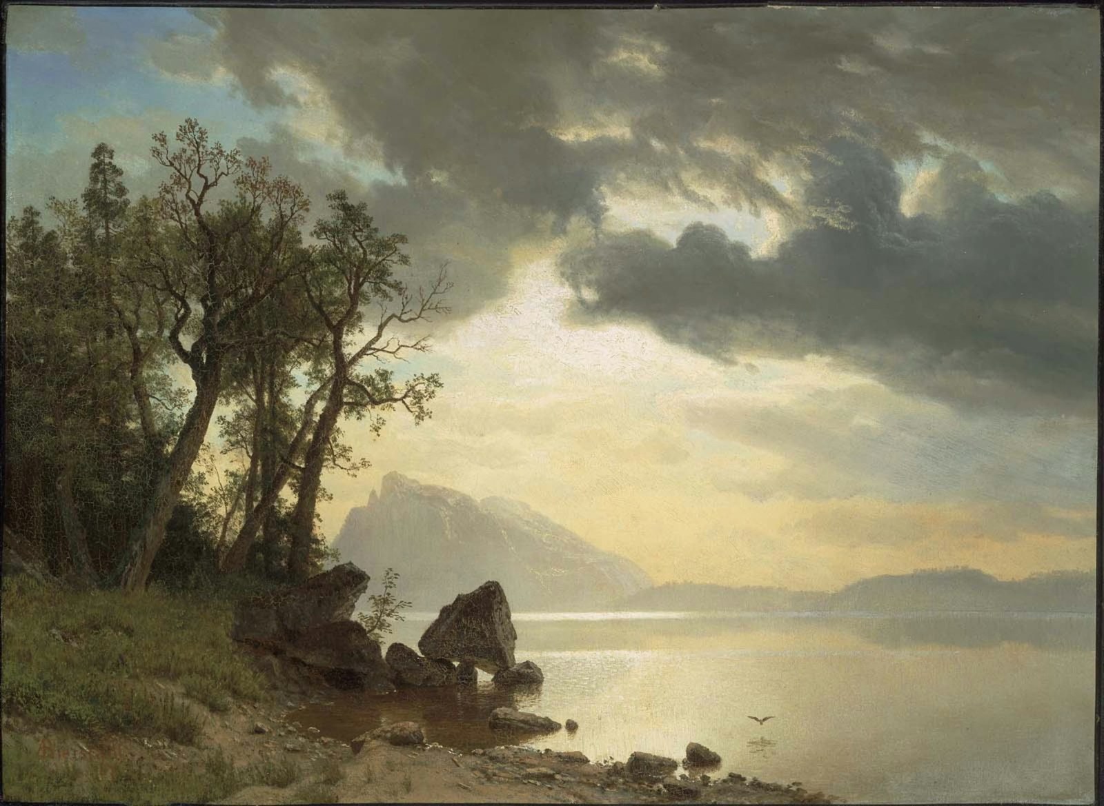 Albert Bierstadt — Lake Tahoe, California (1867 painting)